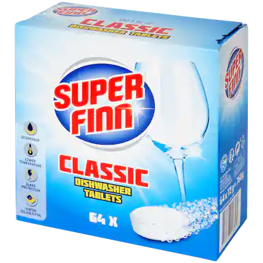 Superfinn vaatwastabletten